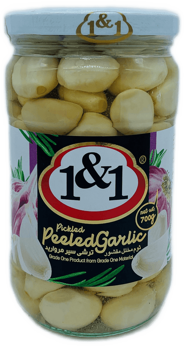 1&1 - White Garlic Pickle (700g) - Limolin Grocery