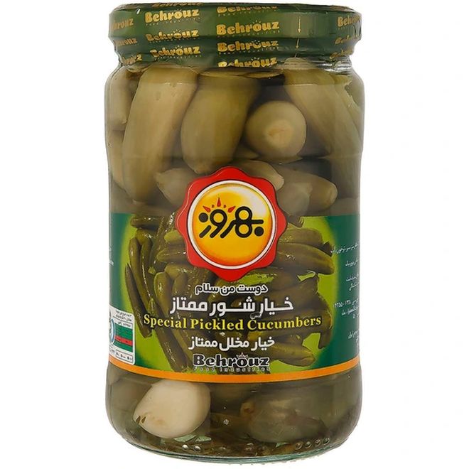 Behrouz - Pickled Cucumbers -  Momtaz (660g)