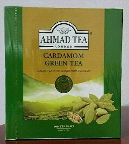 Ahmad Tea - Cardamom Green Tea (100 Tea Bags) - Limolin Grocery