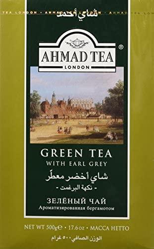 Ahmad Tea - Green Tea with Earl Grey (500g) - Limolin Grocery