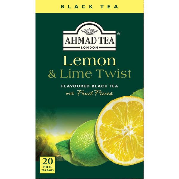 Ahmad Tea - Lemon & Lime Twist (20 Tea Bags) - Limolin Grocery
