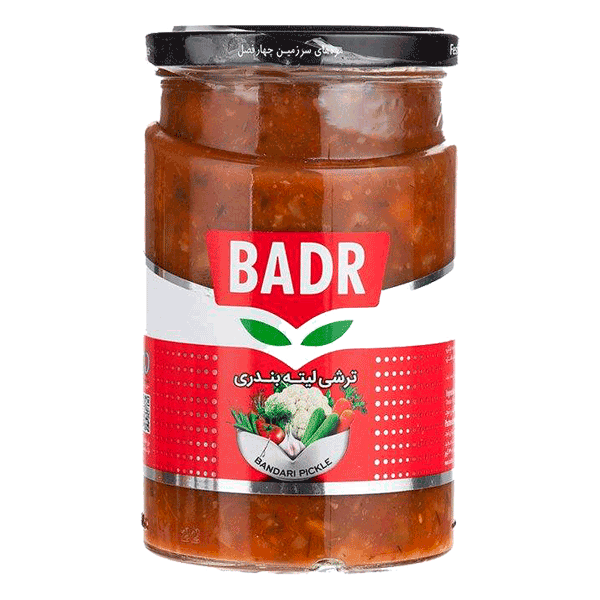Badr -Mixed Pickled Vegetables - Bandari Litteh (630g) - Limolin Grocery