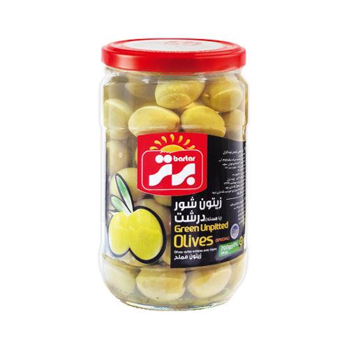 Bartar - Green Unpitted Olives (700g) - Limolin Grocery