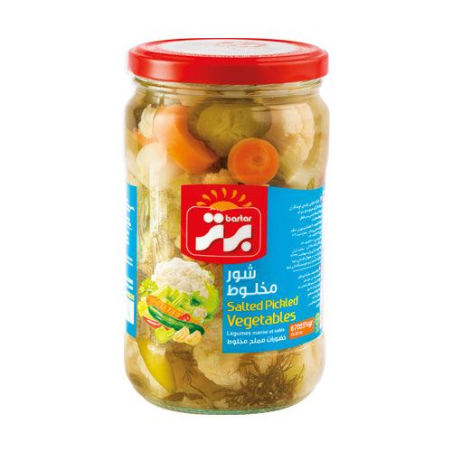 Bartar - Salty Mix Vegetable Pickle (700g) - Limolin Grocery