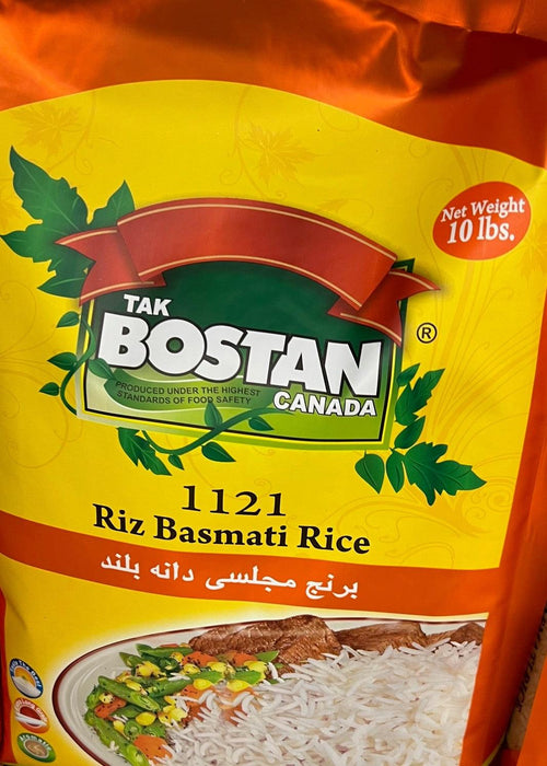 Bostan - Basmati Rice (10lb) - Limolin Grocery