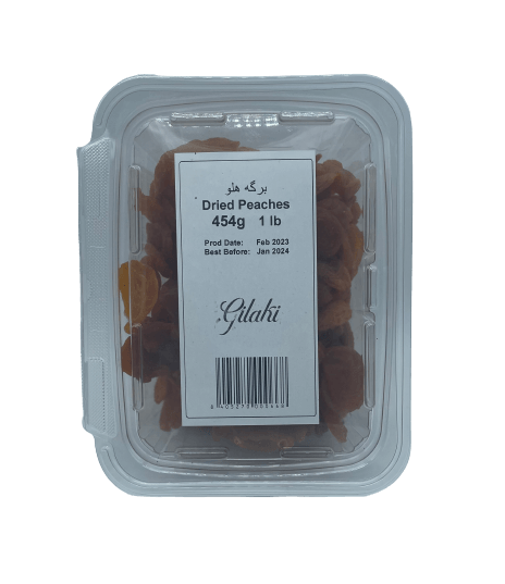 Gilaki - Dried Peaches (454g) - Limolin Grocery