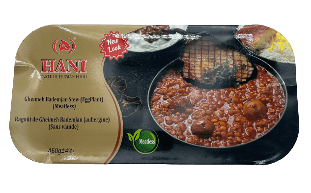 Hani - Gheimeh Bademjan Stew - Eggplant - Meatless (460g) - Limolin Grocery