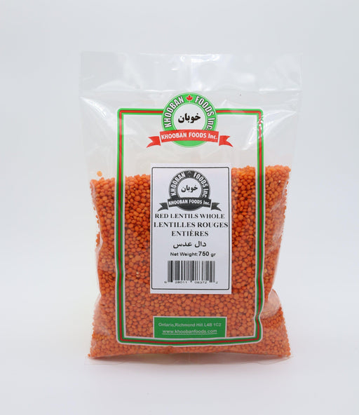 khooban - Split Red Lentils (750g) - Limolin Grocery
