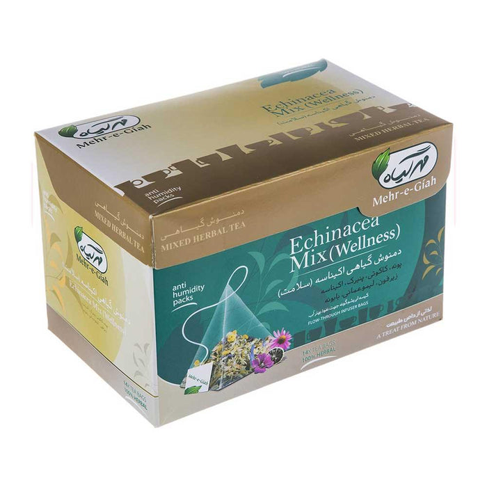 Mehr Giah - Herbal Tea Bags Echinacea Mix (14 Tea Bags) - Limolin Grocery