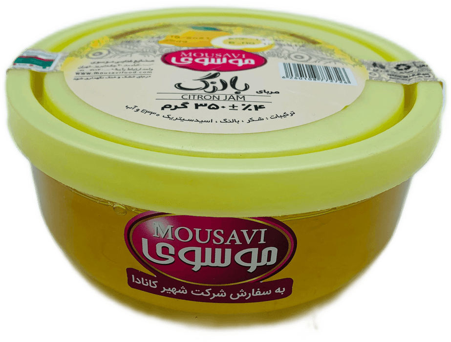 Mousavi - Citron Jam (350g) - Limolin Grocery