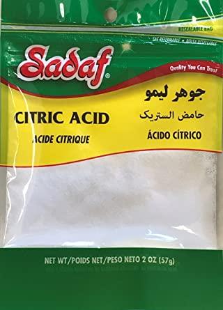 Sadaf - Citric Acid (57g) - Limolin Grocery