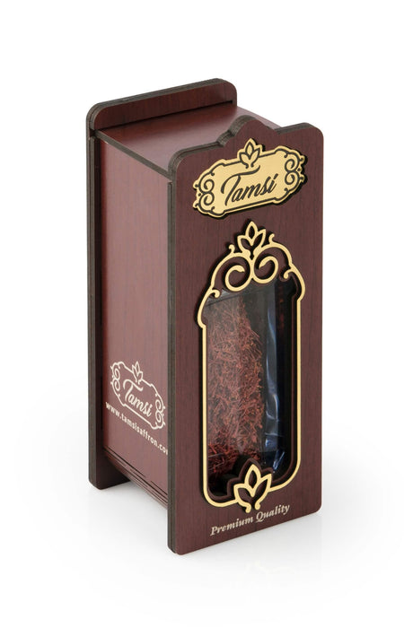 Tamsi - Saffron in Classic Wooden Box (5g) - Limolin Grocery